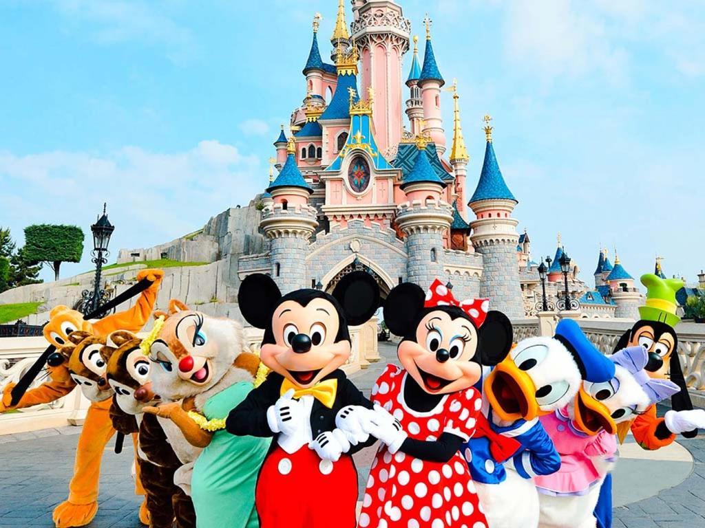 Sesame Duplex Disneyland Paris Netflix 6 Personnes Et 1 Bebe Avec Parking Apartamento Bailly-Romainvilliers Exterior foto