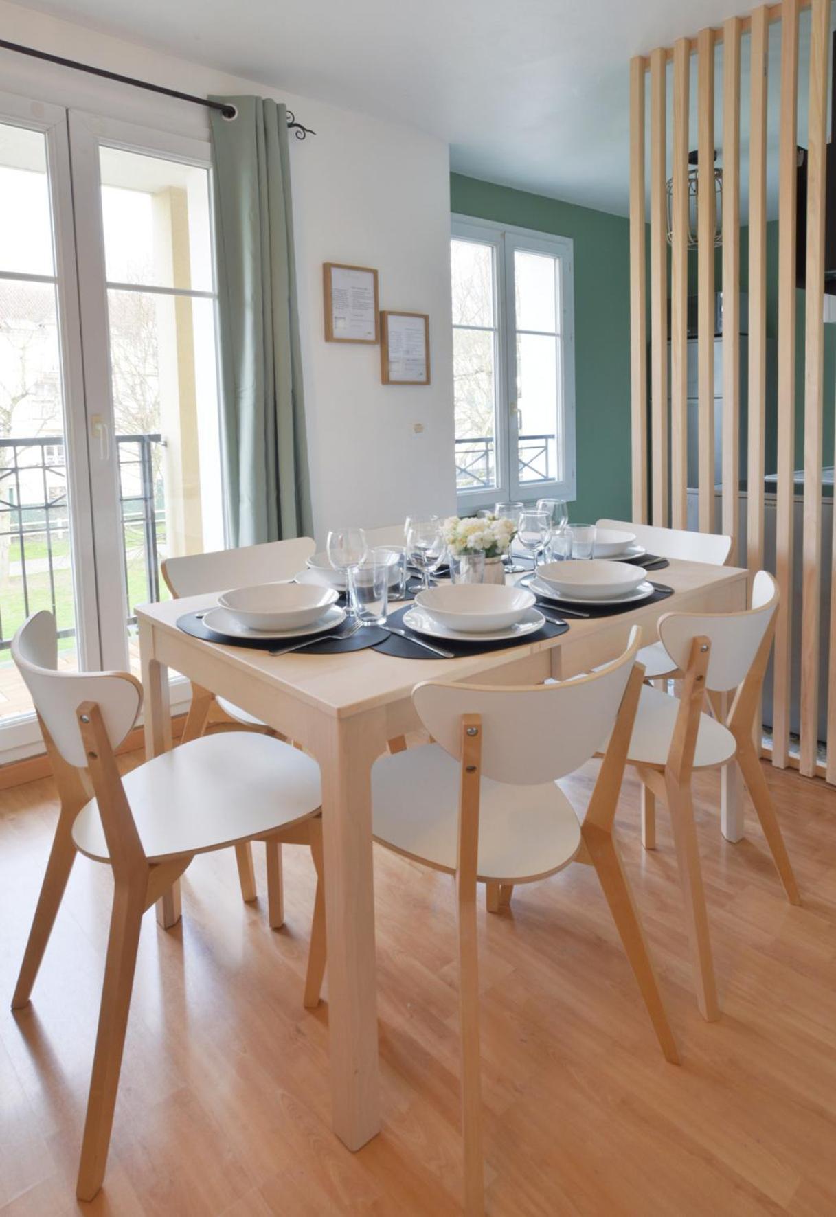 Sesame Duplex Disneyland Paris Netflix 6 Personnes Et 1 Bebe Avec Parking Apartamento Bailly-Romainvilliers Exterior foto
