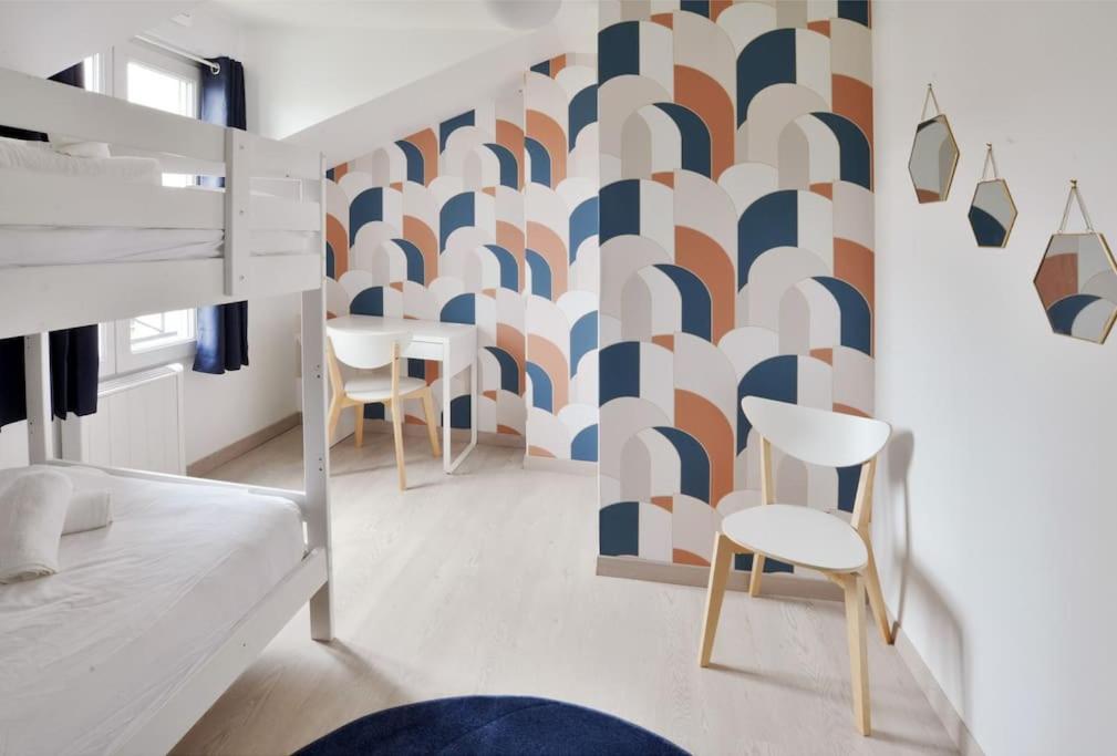 Sesame Duplex Disneyland Paris Netflix 6 Personnes Et 1 Bebe Avec Parking Apartamento Bailly-Romainvilliers Exterior foto